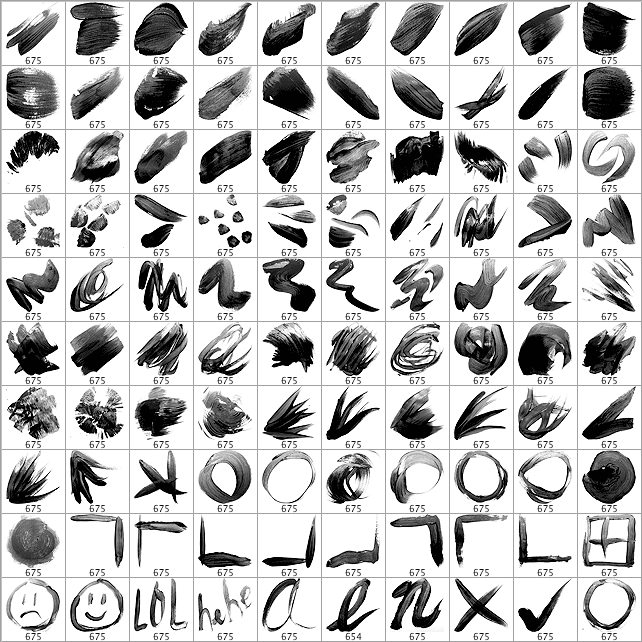 pencil stroke brushes for photoshop free download