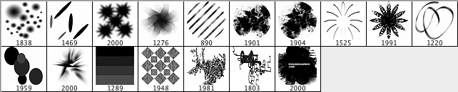 brushes palette