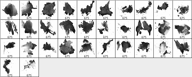 brushes palette