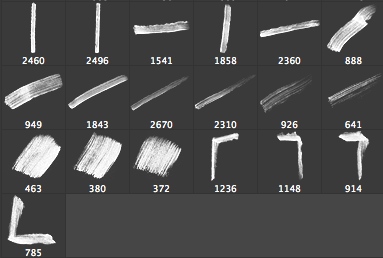 brushes palette