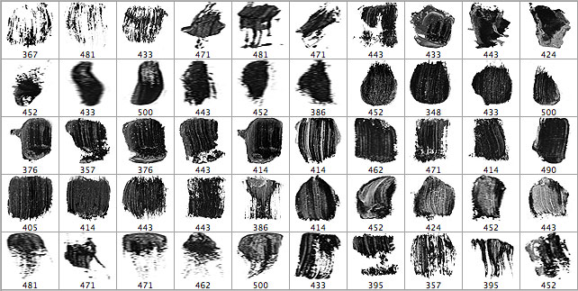 brushes palette