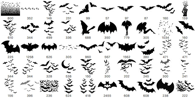 bat brushes photoshop download