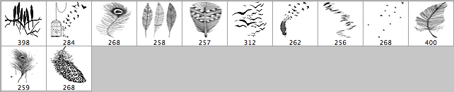 brushes palette