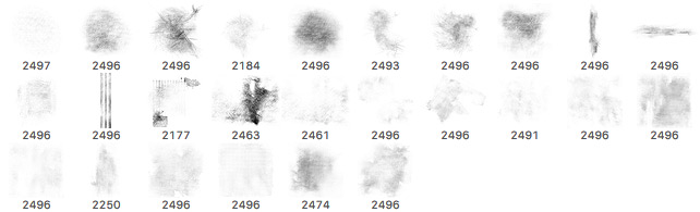 brushes palette