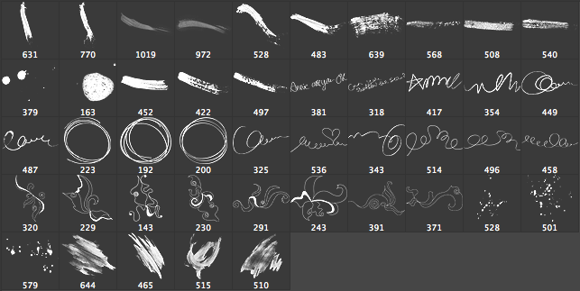 photoshop standard brushes download