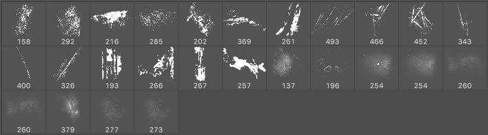 brushes palette