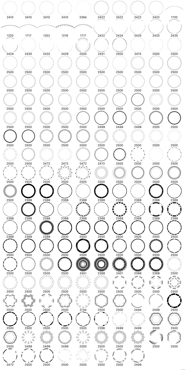 circle photoshop brushes free download