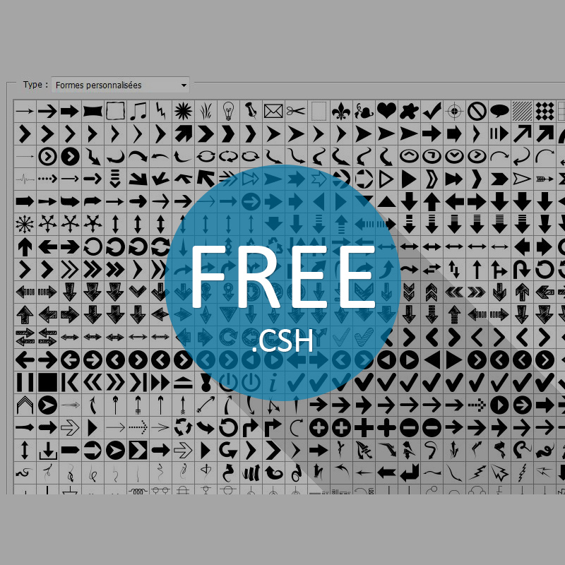 custom shape tool photoshop cc free download