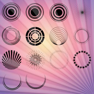 circle custom shapes for photoshop cs5 free download