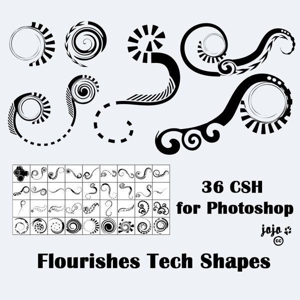 shapes for photoshop cc free download