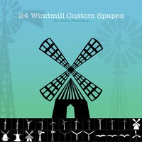 24 Windmill Custom Shapes