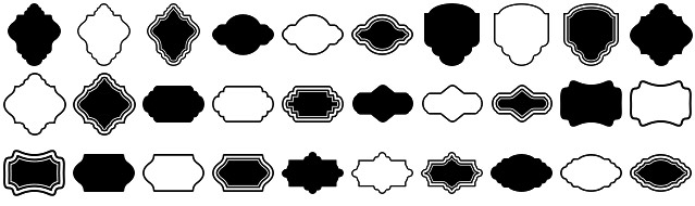 custom shapes palette