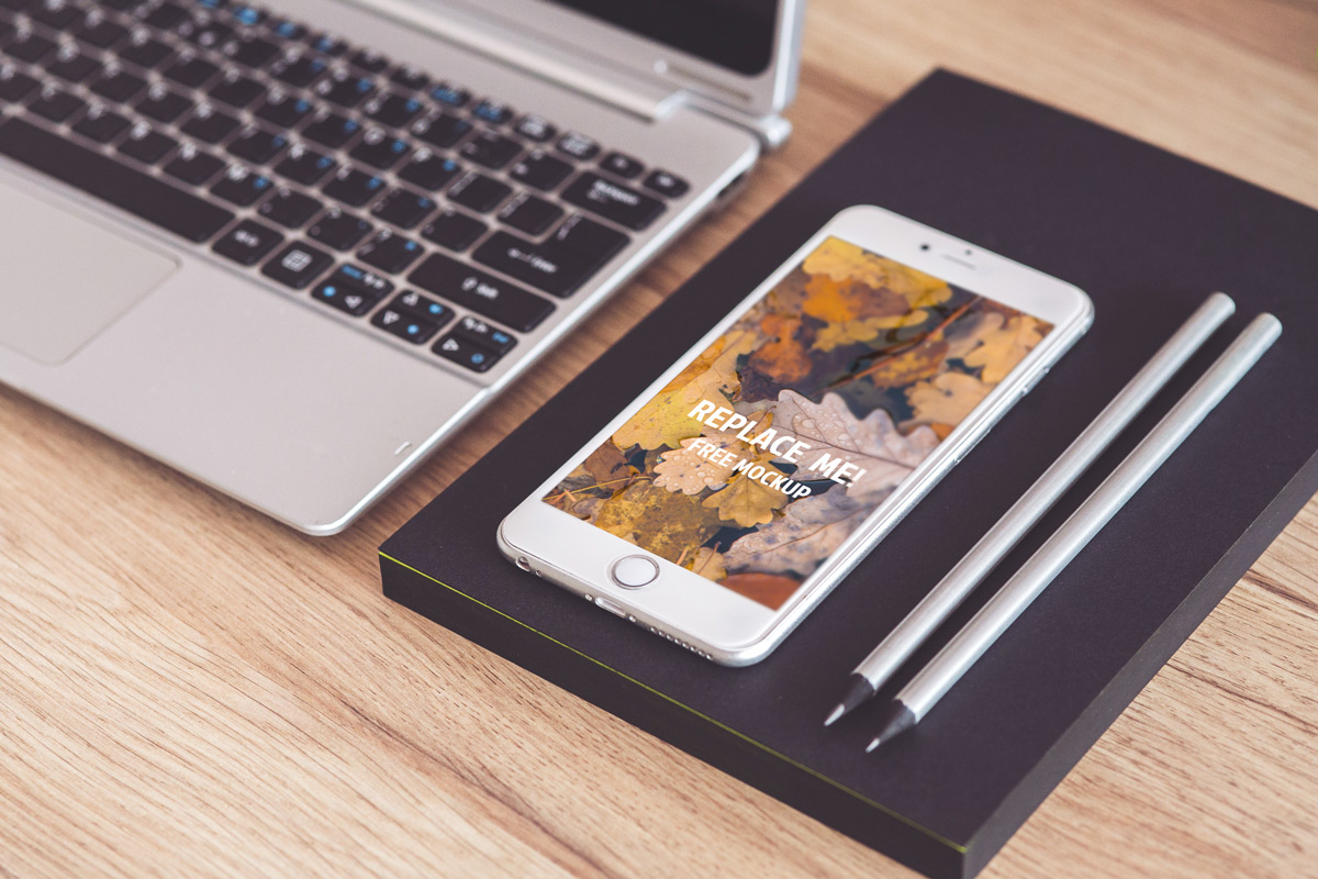 Download iPhone Free PSD Mockup - Photoshop psd