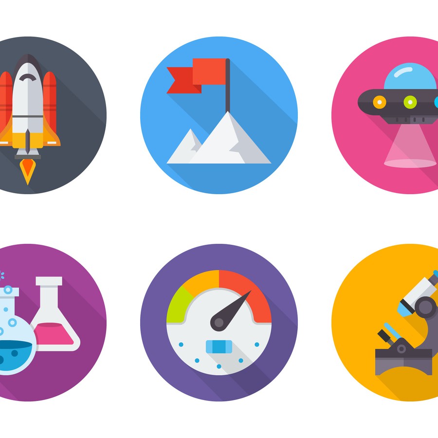 Photoshop psd icons, startup