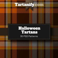 Halloween Tartan Patterns