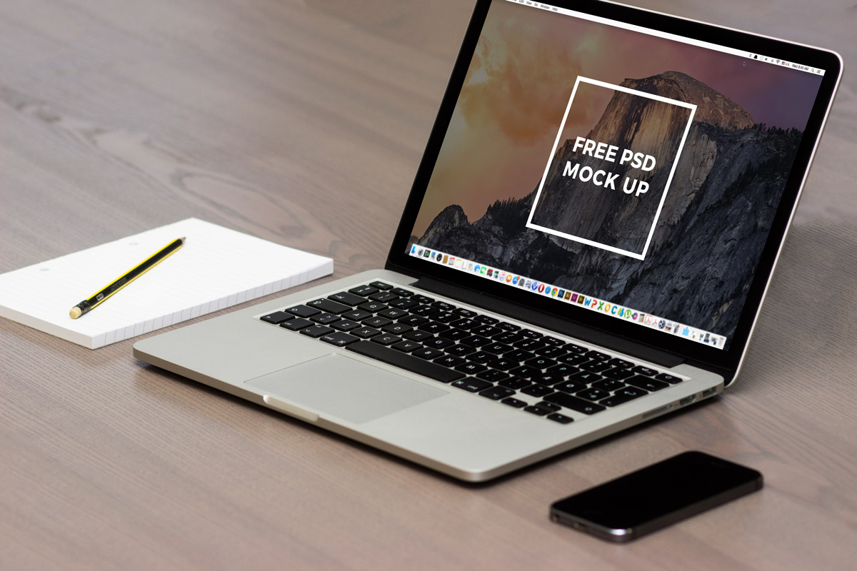 Download 2 Free Laptop Mockup PSD - Photoshop psd