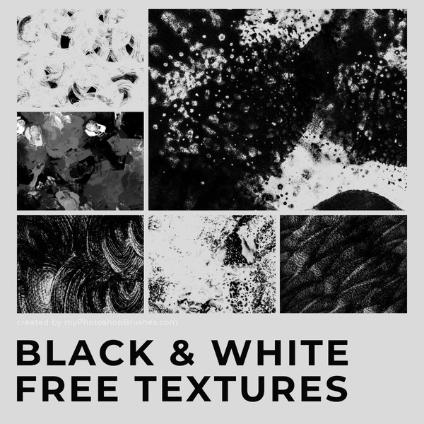 8 Black and White Textures textures