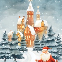 Santa's Snowy Village