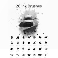 28 Ink Brushes