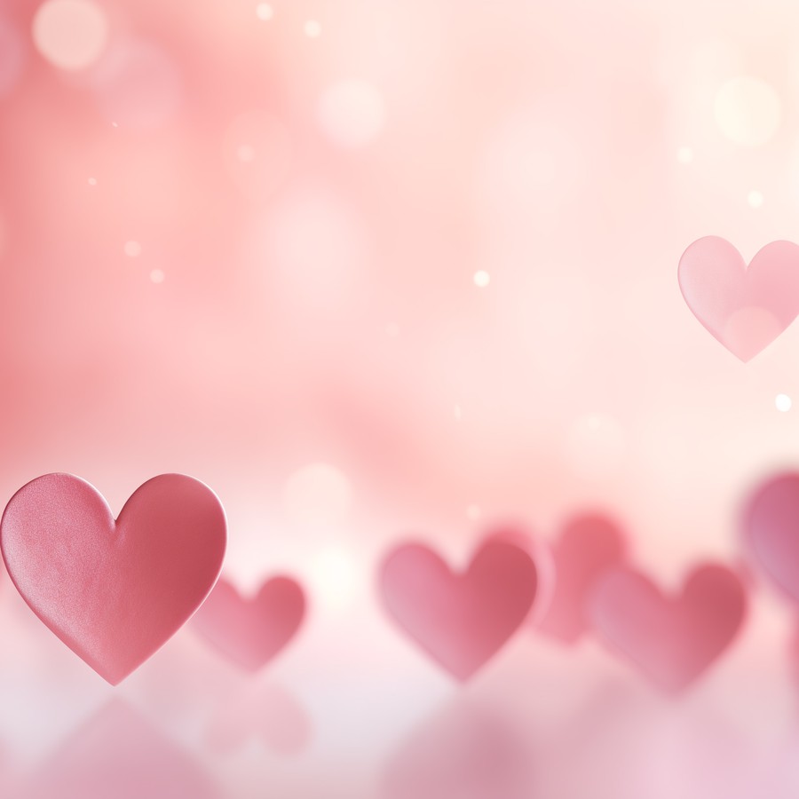 Photoshop images pink, background, hearts