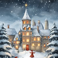Enchanted Winter Manor