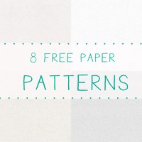 8 Free Paper Patterns