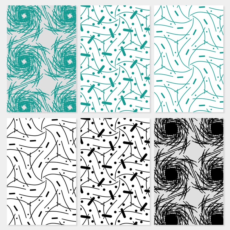 Photoshop patterns abstract, lines, seamless