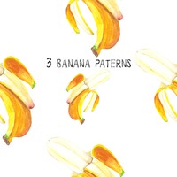 3 Banana Patterns