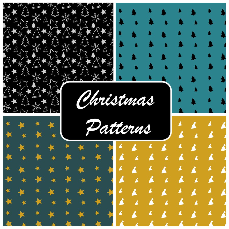 christmas patterns photoshop free download