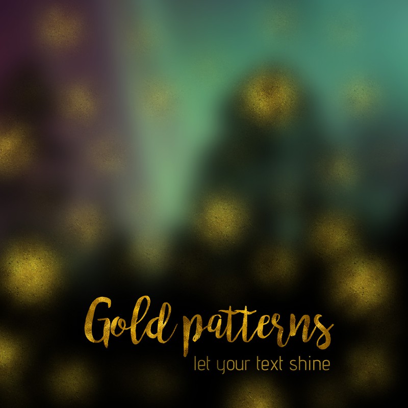 Photoshop patterns glitter, golden, shine