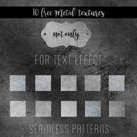 10 Seamless Metal Patterns