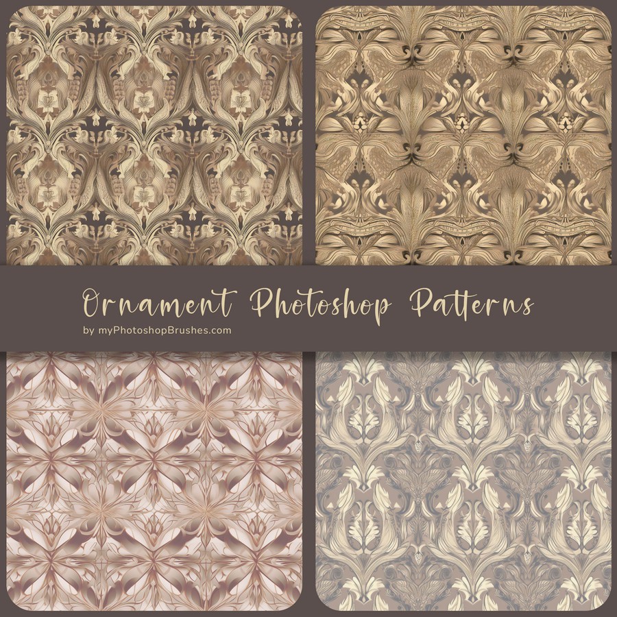 Photoshop patterns ornament pattern