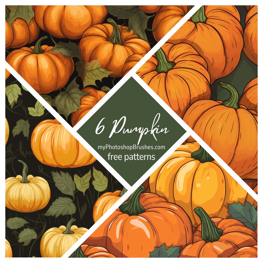 Photoshop patterns pumpkin, pattern