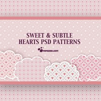 Free Hearts PSD Patterns