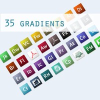 Adobe CS3 Gradients
