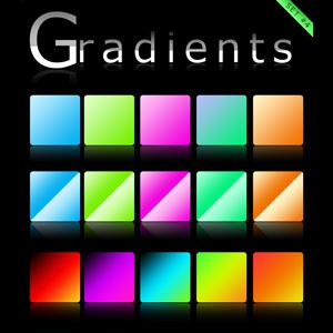 Photoshop styles and gradients gradients