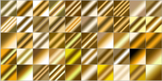 Gold Silver Effect Styles PSD file Free Download